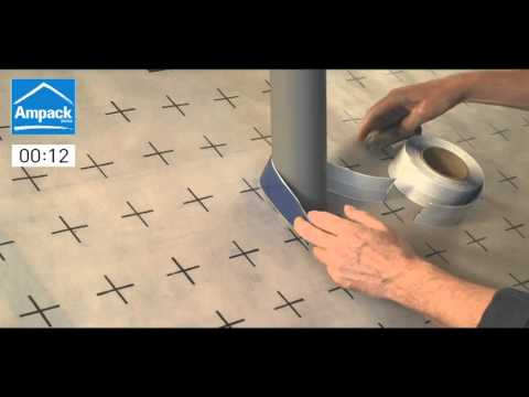 Ampacoll BK 535 Butylkautschuk-Manschette von der Rolle