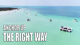 How To Anchor at the Sandbar *or beach* by Boat - Understanding Tide & Current