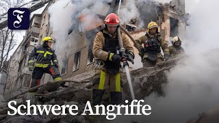 Tote durch russische Raketen auf Charkiw