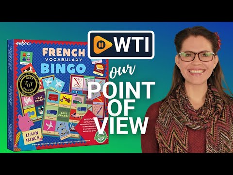 eeBoo French Bingo Vocabulary Game - WTI product video review