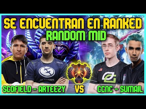 SCOFIELD, ARTEEZY VS SUMAIL, CCNC EN RANKED - DOTA 2 PRO