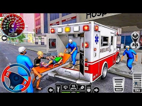 Ambulance Emergency Helicopter Rescue Flight -funny Gameplay 🎮