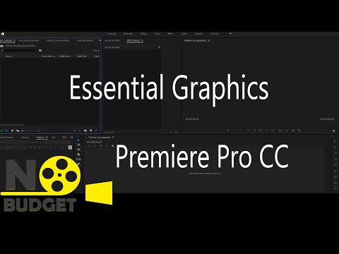 An Introduction to the Essential Graphics in Premiere Pro CC 2017