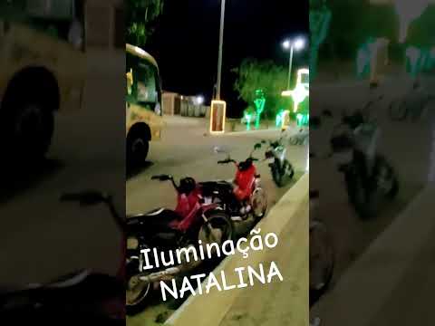 Iluminação natalina, no período noturno que lindas imagens #riograndedonorte #turismo