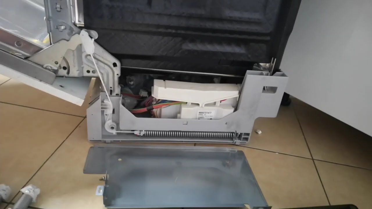 Zmywarka bosch SPV50E00EU opadające drzwi zmywarki naprawa