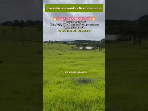 Ótima fazenda com 47 alqueires em Itauçú #brasil #fazenda #agro #mercadoagricola #pecuarista
