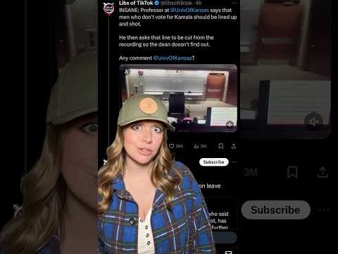 INSANE!!! College Professor REALLY Said That OUT-LOUD?!? #2ndamendment #shortsvideo #shorts Thumbnail