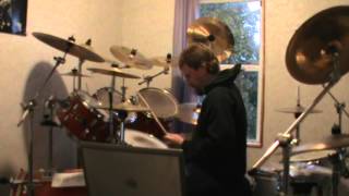 tesla cover queen- drum cover