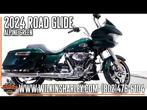 2024 Harley-Davidson FLTRX Road Glide in Alpine Green