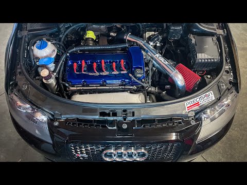 Audi A3 VR6 3.2 Turbo with open WG Flyby
