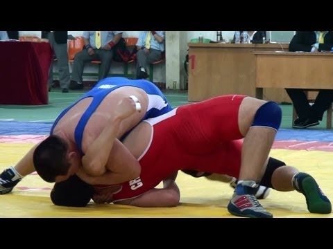 Freestyle Wrestling 96kg Match - PIN