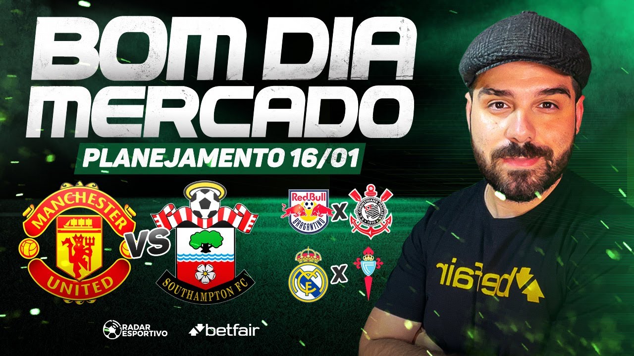 Planejamento para Trader Esportivo - Dia 16/01/25