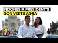 Indonesian President Joko Widodo's son visit the Taj Mahal in Agra | WION Originals