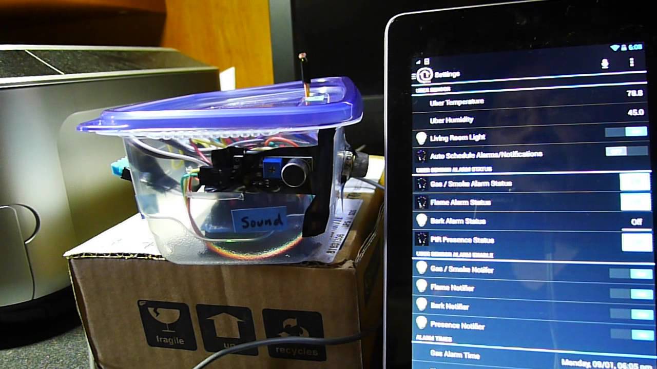 Uber Home Automation w/ Arduino & Pi video thumbnail