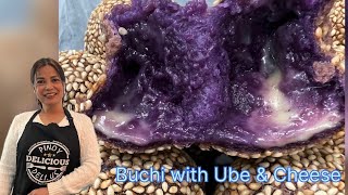 Easy way to make BUCHI with Ube Halaya & Cheese