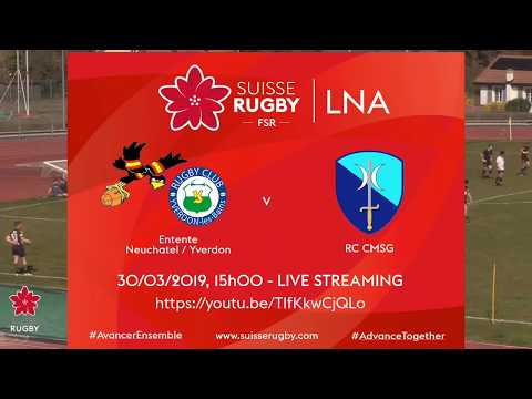 Suisserugby LNA Entente Neuchatel/Yverdon v RC CERN Meyrin St. Genis