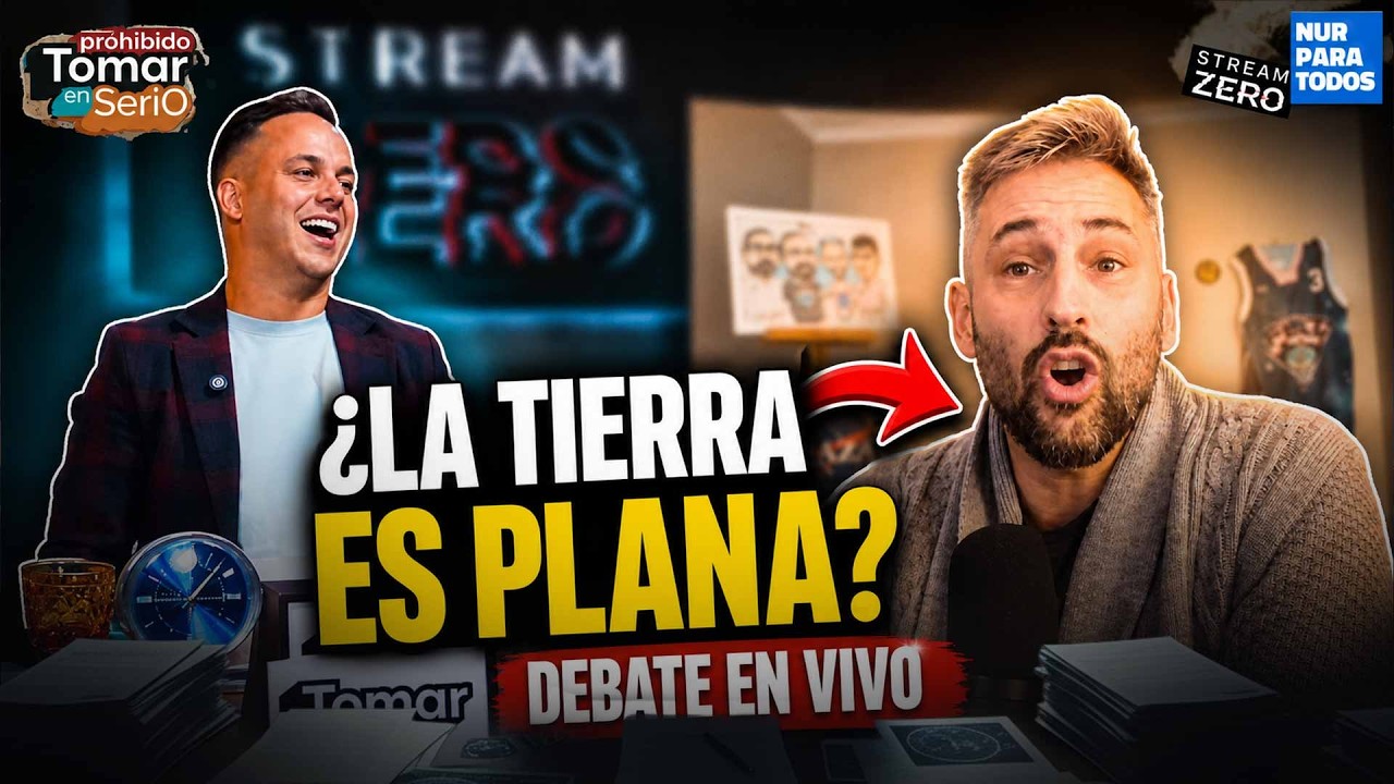 El terraplanista que desafía TODO: lo que dice te va a incomodar