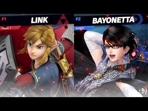 Smash Ultimate: Link vs Bayonetta