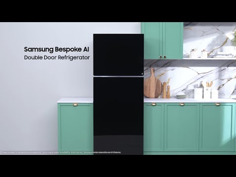 Bespoke AI Double Door Refrigerator | Beautiful. Intelligent. Flexible | Samsung