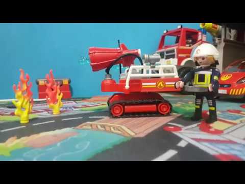 Robot de Extinción de City Action Bombero 9467