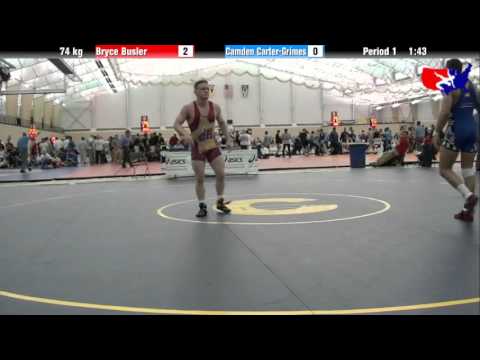 Bryce Busler vs. Camden Carter-Grimes at 2013 ASICS University Nationals - FS