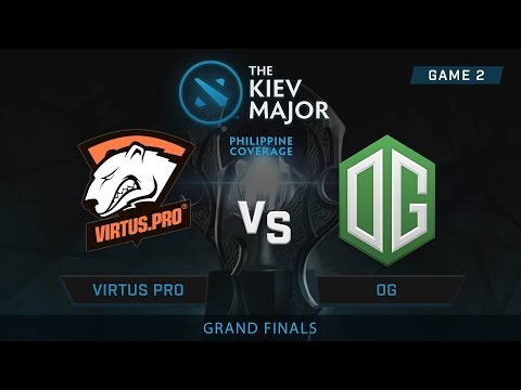 Virtus Pro vs OG | Kiev Major : Grand Finals | PH Coverage | Game 2