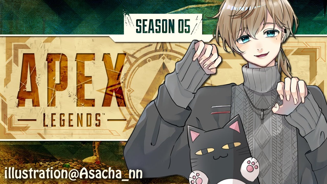 APEX|見るとランクが昇格する配信→ありさかさんけんきさん合流【にじさんじ/叶】