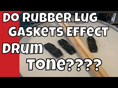 Do Rubber Lug Gaskets Change The Sound Of Your Drum??