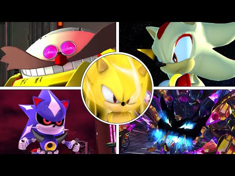 Super Sonic Generations All Bosses (No Damage )