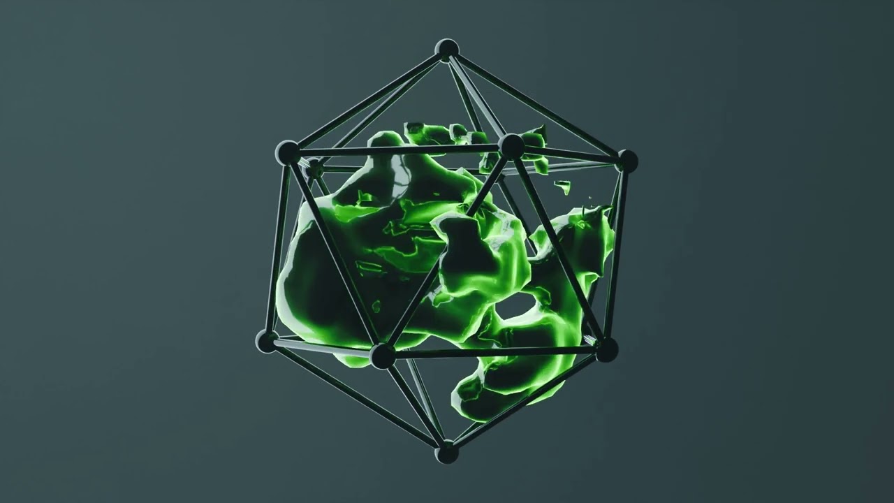 生きている寄生虫のアニメーション 3Dモデル