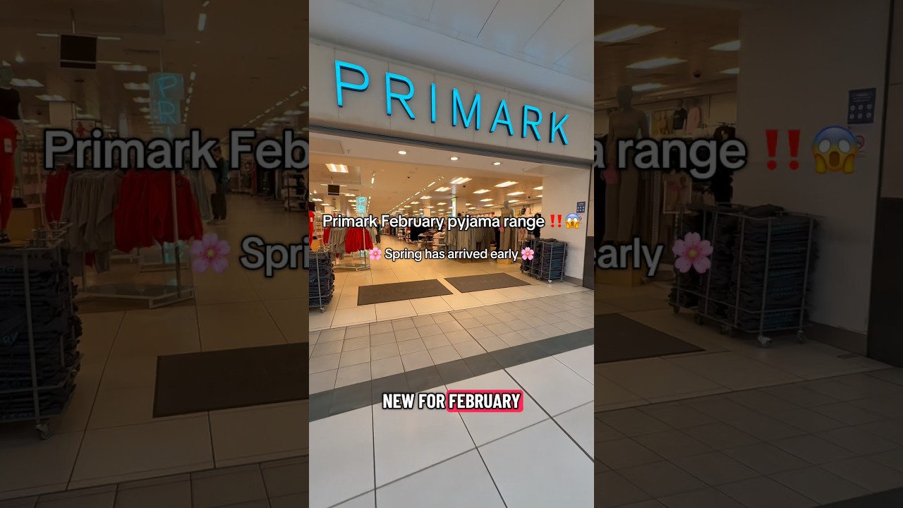 Primark February pyjama range! #primark #primarkfinds #primarkcollection #pyjamas