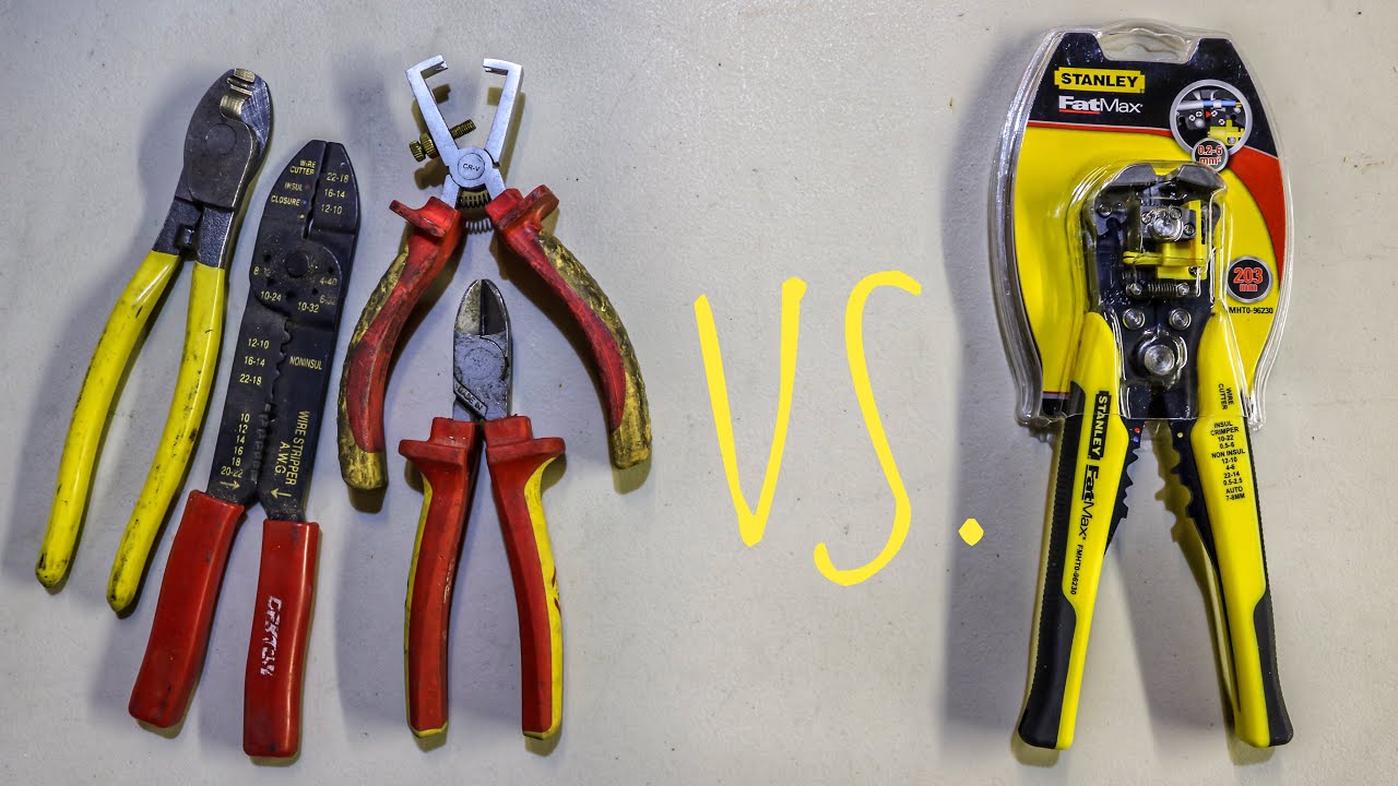Watch video Automatic Wire Stripper's | STANLEY FATMAX First Look Now Automatic Wire Stripper's | STANLEY FATMAX First Look