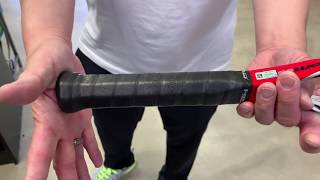 HOW TO PUT ON A TENNIS REPLACEMENT GRIP