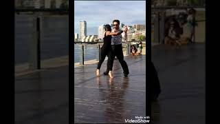 Video thumbnail for Baile del tango, RioTámesis, Londres . Demetrio Scafaria y Sabrina Piscopo