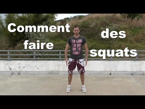 Comment faire des Squats correctement: 4 variantes - Tutoriel