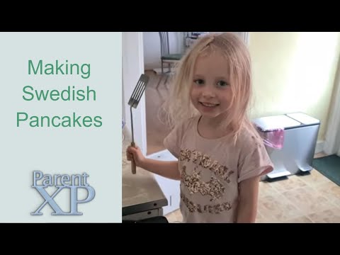 Alice makes Swedish pancakes