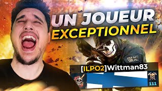 Ce joueur me tue, il a un niveau exceptionnel