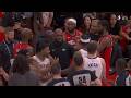 Lakers And Rockets Get Into It After Game 4 And LeBron Separates Them All