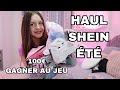 HAUL SHEIN ETE - J'AI GAGNE 100€ AU JEU