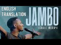 Israel MBONYI_JAMBO_English translation(Lyrics video)