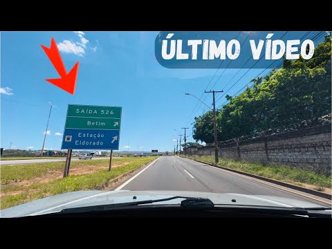 De Cordisburgo-MG até São Paulo, Trecho da BR-040 e BR-381, NOSSO ÚLTIMO VÍDEO DA VIAGEM 