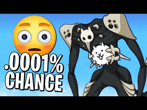 This was a 1 in a MILLION Draw in Battle Cats...