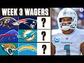 NFL Week 3 BEST WAGERS: Expert Picks, Odds & Predictions for TOP games | CBS Sports HQ