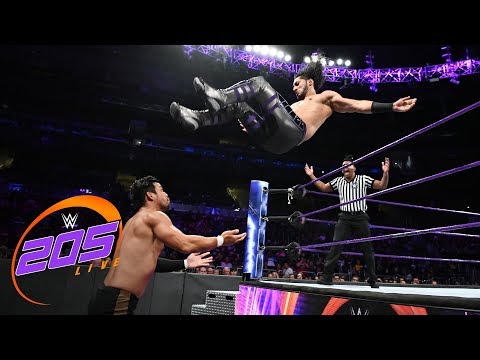 WWE 205 Live Results for 9/26/18 Mustafa Ali vs Hideo Itami, Lio Rush vs Noam Dar