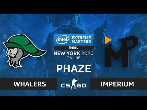 CS:GO - Whalers vs. ImPerium [Train] Map 1 - IEM New York 2020 - Group A - NA