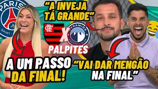 IMPRENSA SE RENDE e CRAVAM PALPITES para FLAMENGO X PYRAMIDS MUNDIAL! Renata Fan VAI DAR PSG X FLA?
