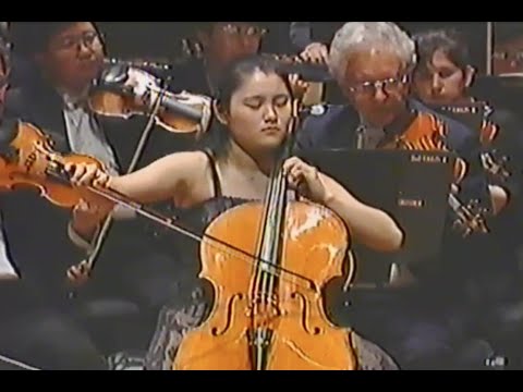 17-yr old Han-Na Chang plays Saint-Saëns Cello Concerto No 1 (2000)
