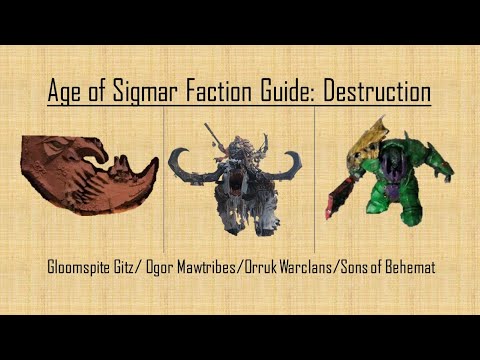 Age of Sigmar faction Guide: Destruction (2nd edition)