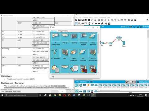 17.8.3 Packet Tracer - Troubleshooting Challenge (CCNAv7)