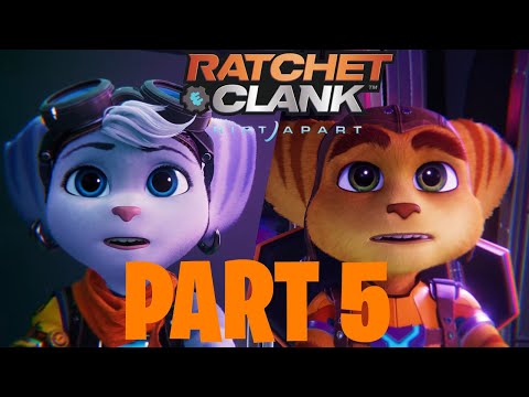 RATCHET AND CLANK RIFT APART PS5 Walkthrough Gameplay Part 5  (PlayStation 5)